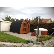 4,8 m Sauna Pod Kiefer- od. Thermowood