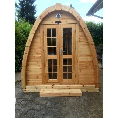 5,9 m Sauna Pod Kiefer- od. Thermowood