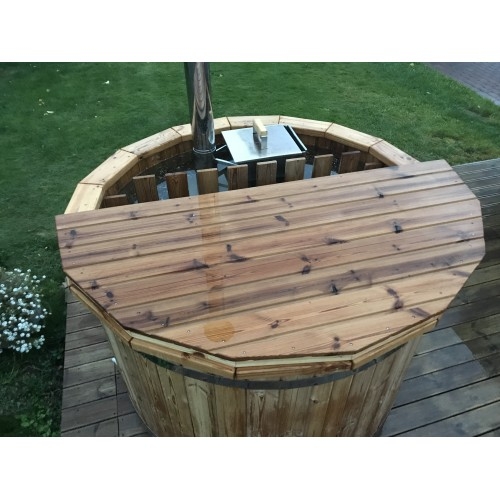 Hot Tub Vollholz Ø 1,5 m Kiefer oder Thermowood