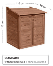 Holzpool Filterbox Standard