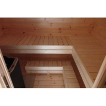 4 m Sauna Bus Kiefer- od. Thermowood