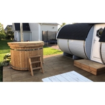 Hot Tub Vollholz Ø 1,9 m Kiefer oder Thermowood