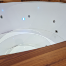 Hot Tub Polypropylen Ø 1600 mm externer Ofen